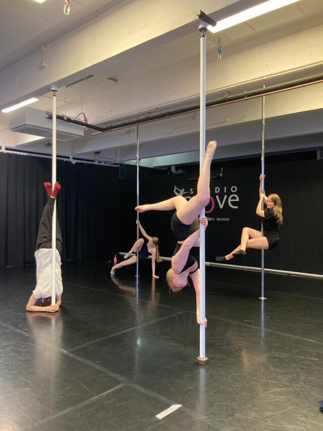 Li3 jatkaa tutustumista uusiin lajeihin! Nyt vuorossa ilma-akrobatia renkailla ja liinoilla sekä tankotanssi. #tyktre