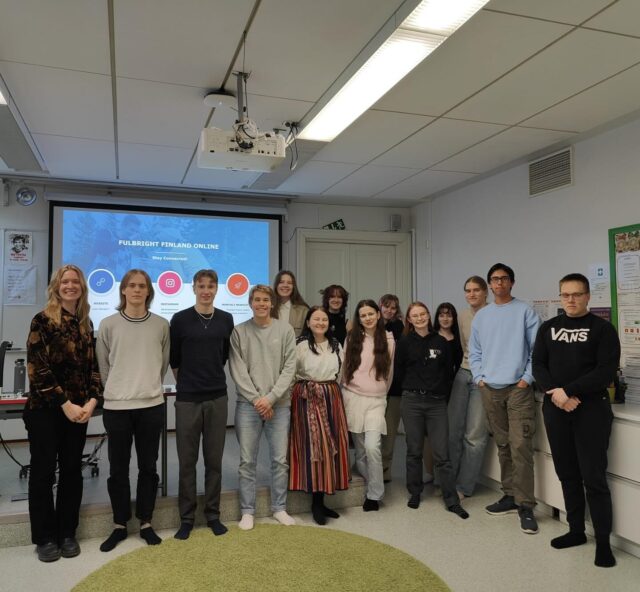 We had the pleasure of meeting Megan Thiede, a Fulbright Graduate Awardee, who gave us a lecture on her research topic ’Accessibility and Diversity in Digital Services, Sustainable Societies and Digitalisation’. Thank you for sharing your inspiring ideas with us! #tyktre