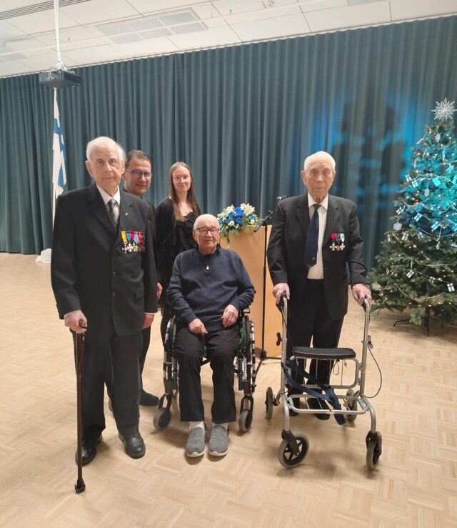 TYKin abi Ronja Niittymäki piti jo perinteeksi muodostuneen nuoren puheenvuoron Tammenlehväkeskuksen itsenäisyyspäivän juhlassa. Veteraanit ja keskuksen asukkaat kiittelivät mainiosta puheesta. Onnea 108-vuotias Suomi! #tyktre