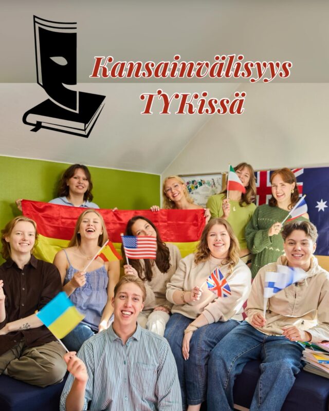TYKissä on laaja kielitarjonta sekä paljon kansainvälisiä matkoja ja vaihtoja. Lisäksi suurimmassa osassa kieliä on mahdollista opiskella paperikirjoilla. Tule kuulemaan lisää KV-toiminnasta ja kielistä TYKin esittelyillassa to 15.1. klo 18! #tyktre #tykinternational