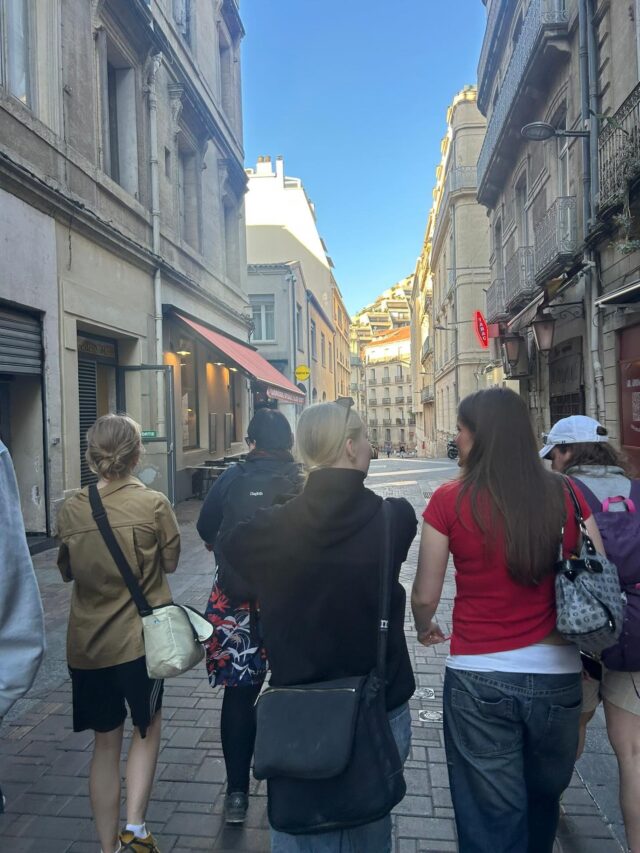 Terveisiä aurinkoisesta Montpellieristä! ☀️

"Perjantaina kävimme opastetulla street art -kierroksella upean boheemissa kaupunginosassa. Sieltä lähdimme välimeren rannalle uimaan ja etsimään simpukoita. Illan päätimme elokuvateatterissa katsoen ranskalaisen La Poupée -elokuvan."

#tyktre #montpellier #tykinternational